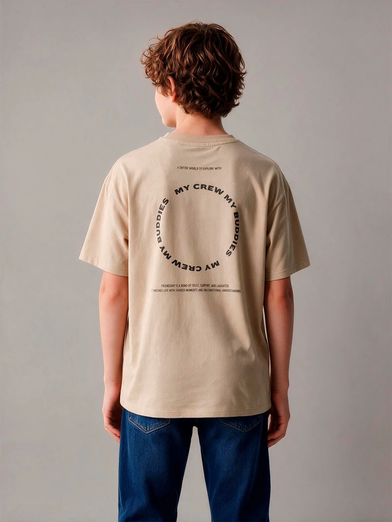 POLERA NIÑO CLOUDBREAK ALGODÓN MANGA CORTA - 2
