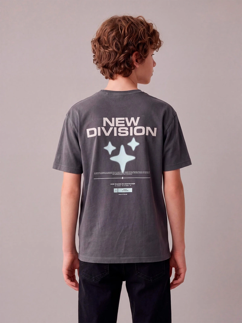 POLERA NIÑO CLOUDBREAK ALGODÓN MANGA CORTA - 2