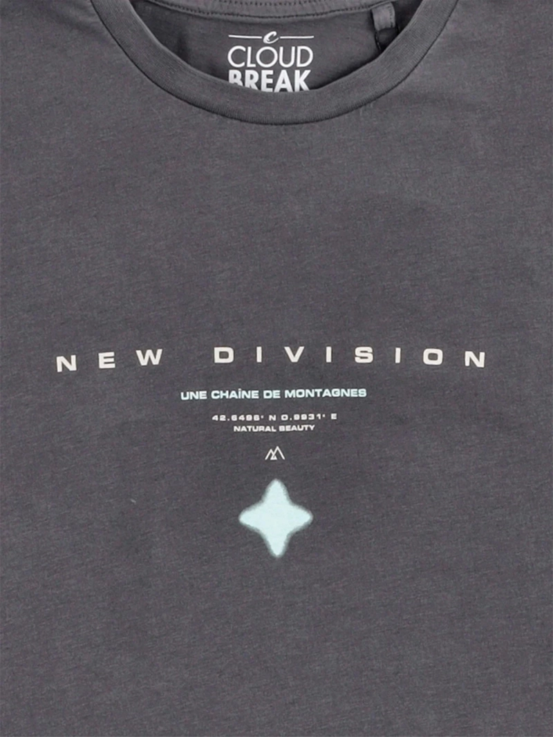 POLERA NIÑO CLOUDBREAK ALGODÓN MANGA CORTA - 5