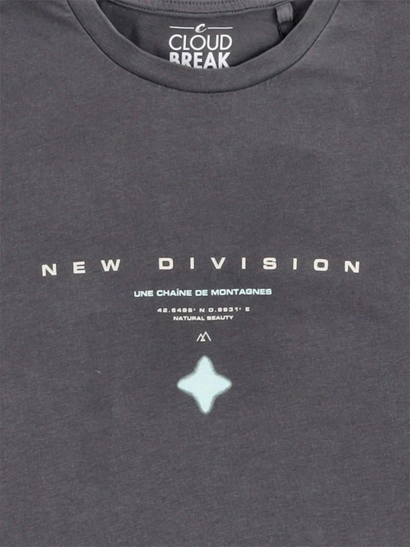 POLERA NIÑO CLOUDBREAK ALGODÓN MANGA CORTA - 3
