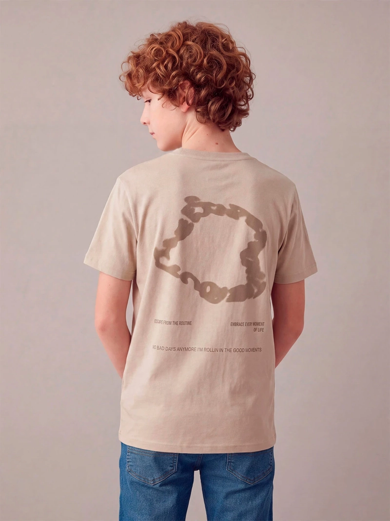 POLERA NIÑO CLOUDBREAK ALGODÓN MANGA CORTA - 2