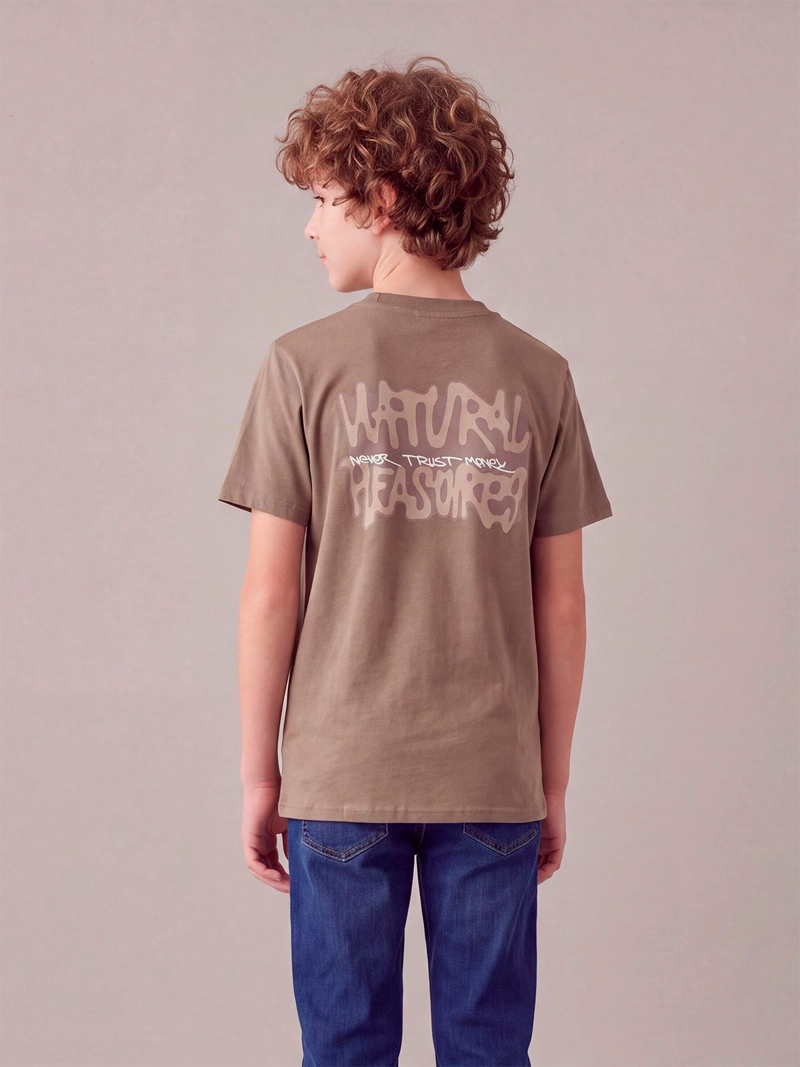 POLERA NIÑO CLOUDBREAK ALGODÓN MANGA CORTA - 2