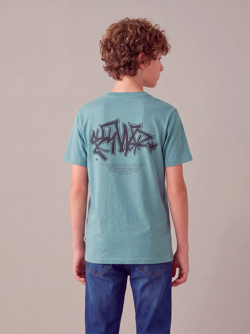 POLERA NIÑO CLOUDBREAK ALGODÓN MANGA CORTA - 2