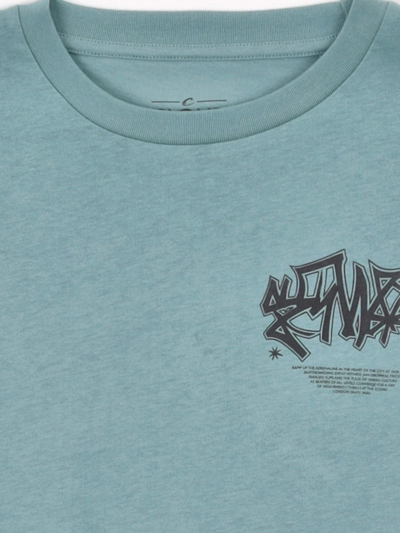 POLERA NIÑO CLOUDBREAK ALGODÓN MANGA CORTA - 5