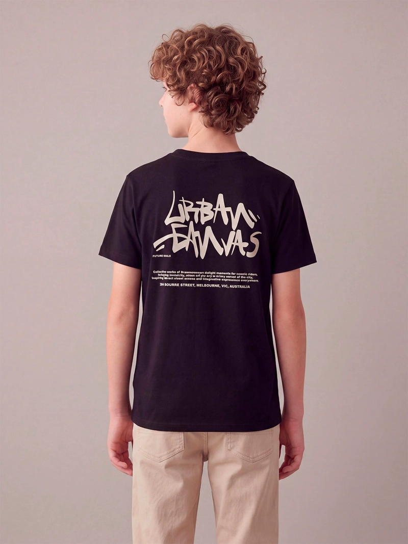 POLERA NIÑO CLOUDBREAK ALGODÓN MANGA CORTA - 2
