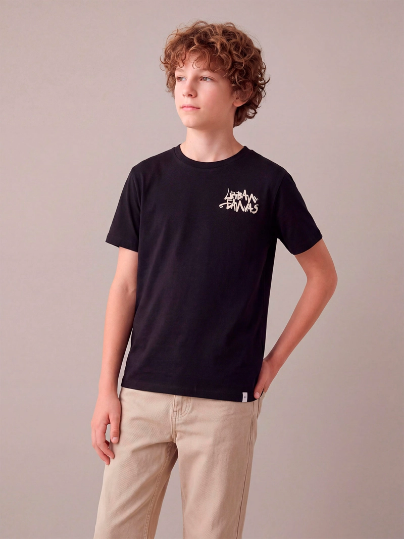 POLERA NIÑO CLOUDBREAK ALGODÓN MANGA CORTA