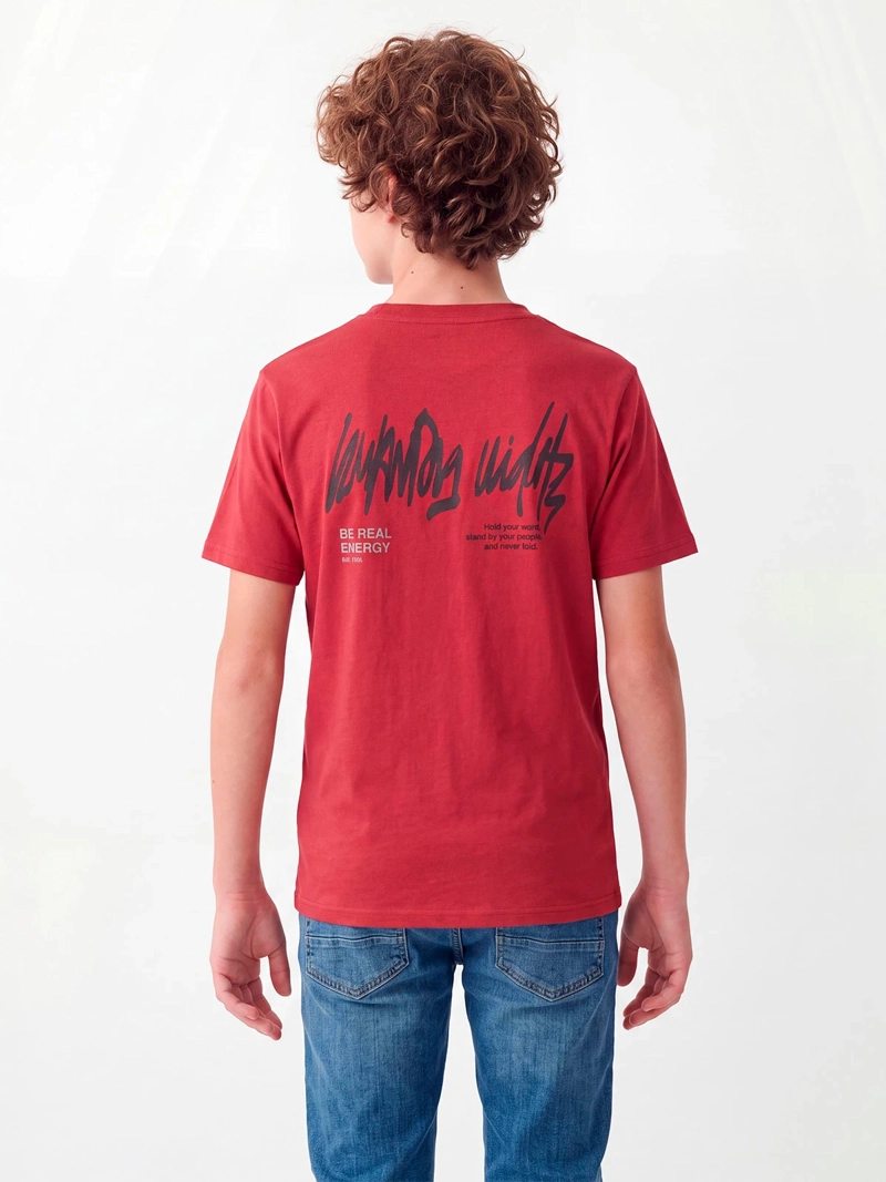POLERA NIÑO CLOUDBREAK ALGODÓN MANGA CORTA - 2