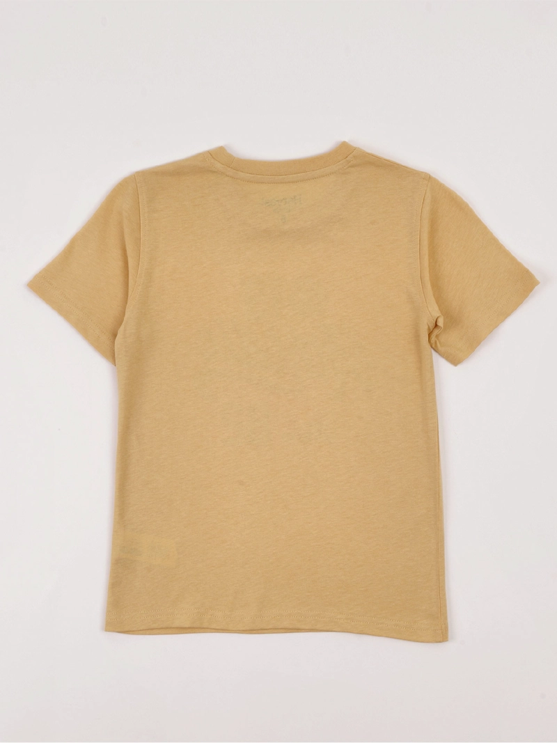 POLERA NIÑO HARVEST ALGODÓN MANGA CORTA - 4