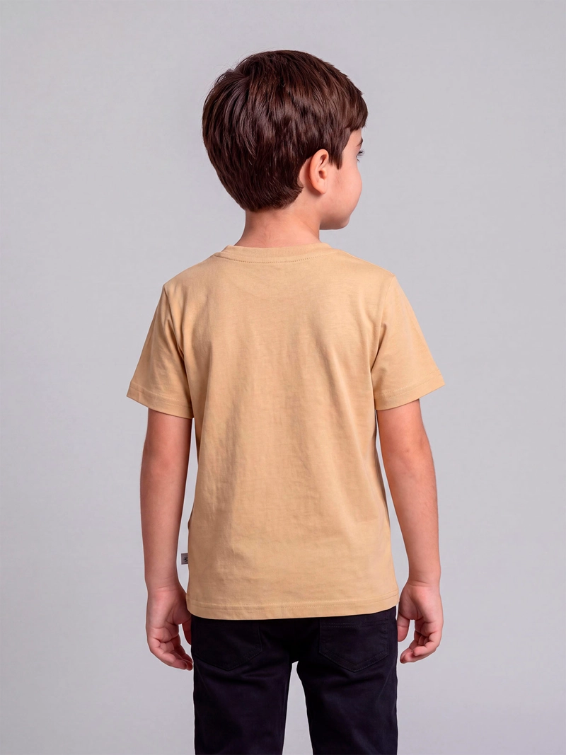 POLERA NIÑO HARVEST ALGODÓN MANGA CORTA - 2