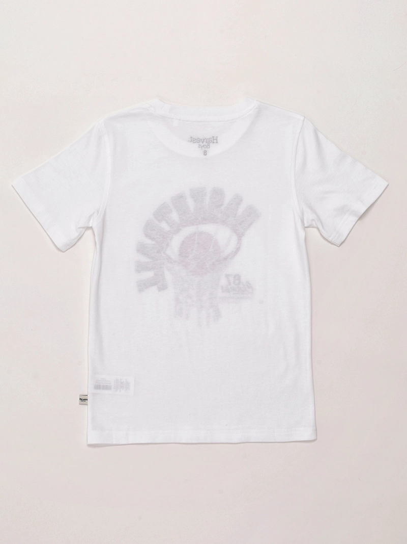 POLERA NIÑO HARVEST ALGODÓN MANGA CORTA - 4