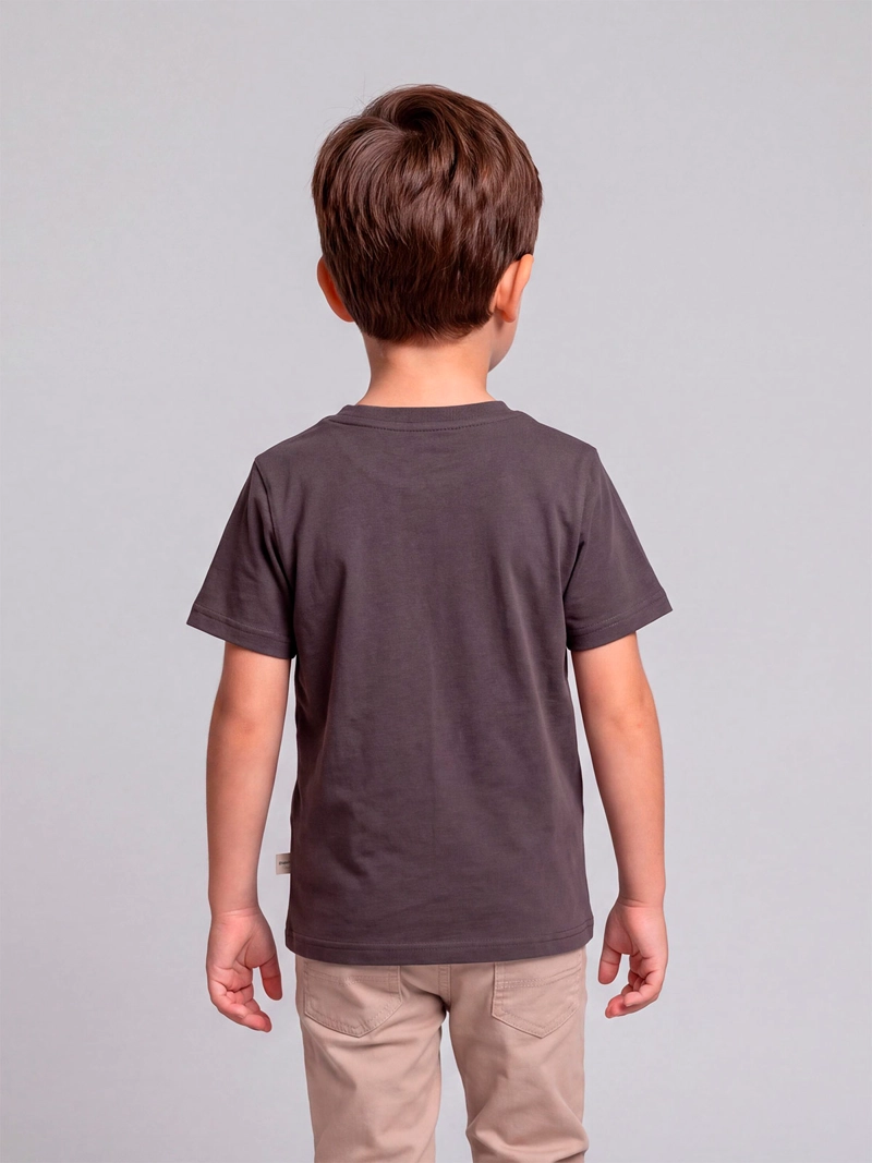 POLERA NIÑO HARVEST ALGODÓN MANGA CORTA - 2