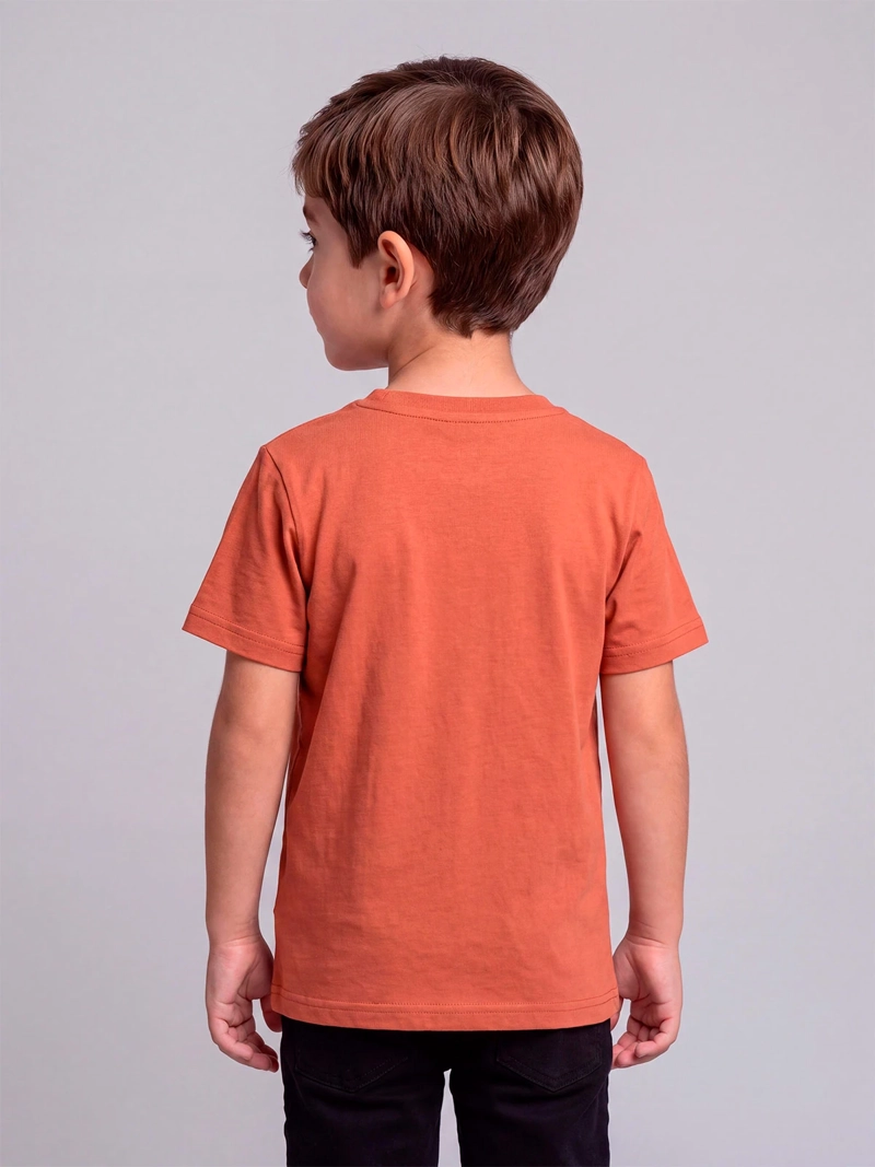 POLERA NIÑO HARVEST ALGODÓN MANGA CORTA - 2