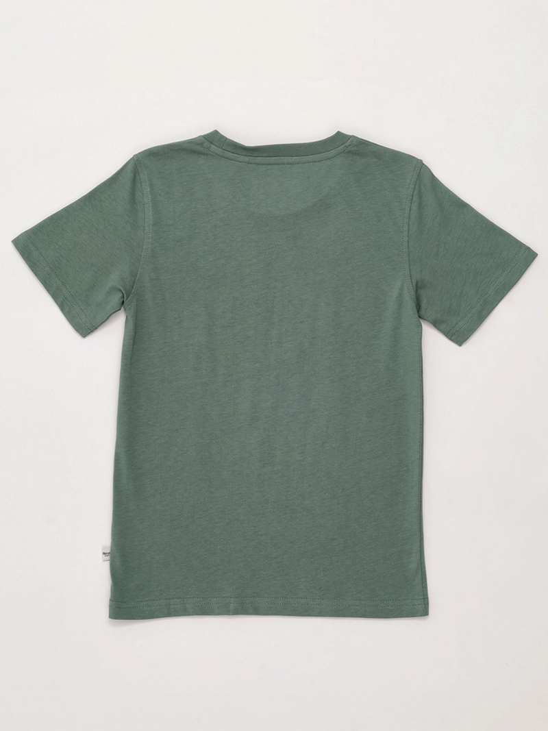POLERA NIÑO HARVEST ALGODÓN MANGA CORTA - 4
