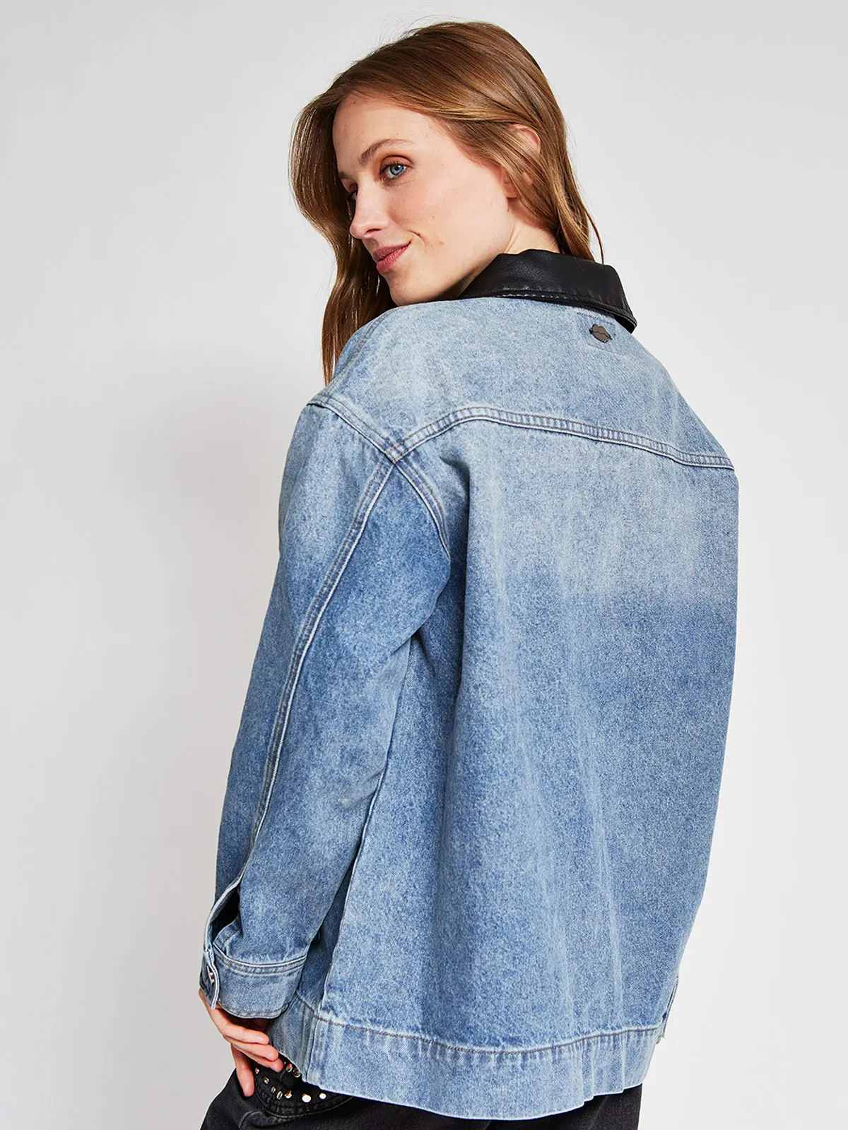 CHAQUETA MUJER BARBADOS ALGODÓN DENIM - 3