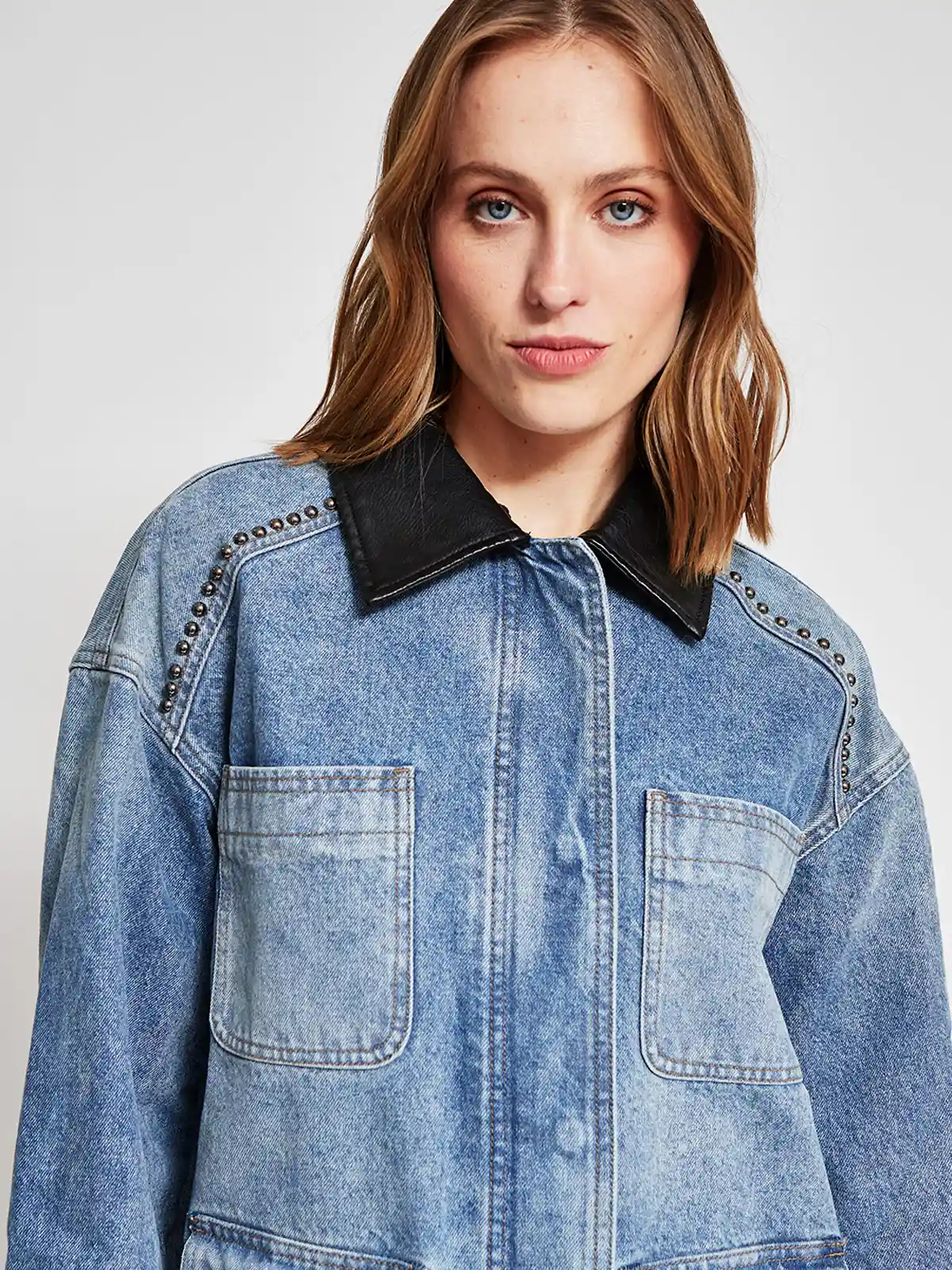 CHAQUETA MUJER BARBADOS ALGODÓN DENIM - 4