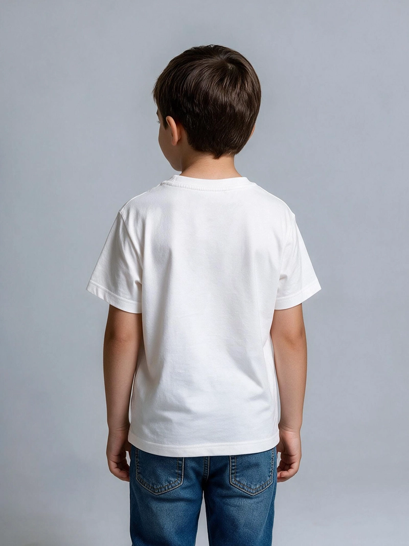 POLERA NIÑO HARVEST ALGODÓN MANGA CORTA - 2