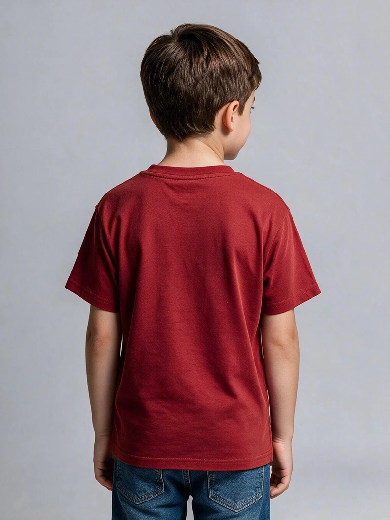 POLERA NIÑO HARVEST ALGODÓN MANGA CORTA - 2