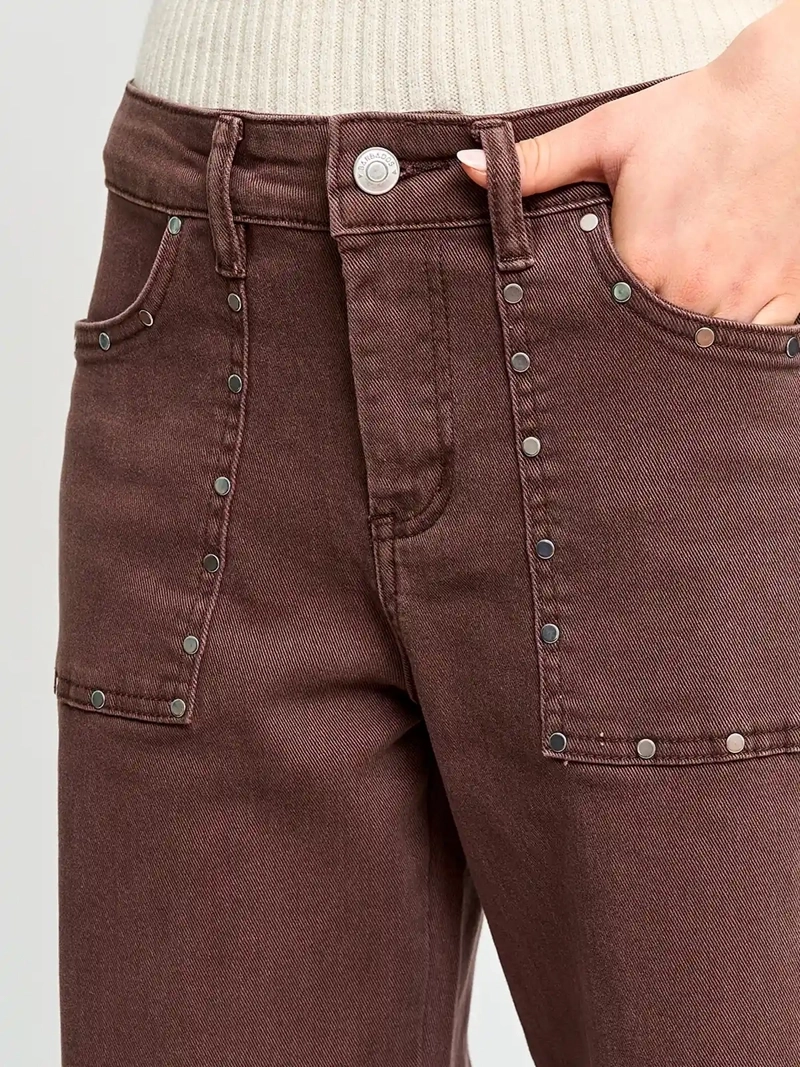 JEANS MUJER BARBADOS ALGODÓN TACHAS - 4