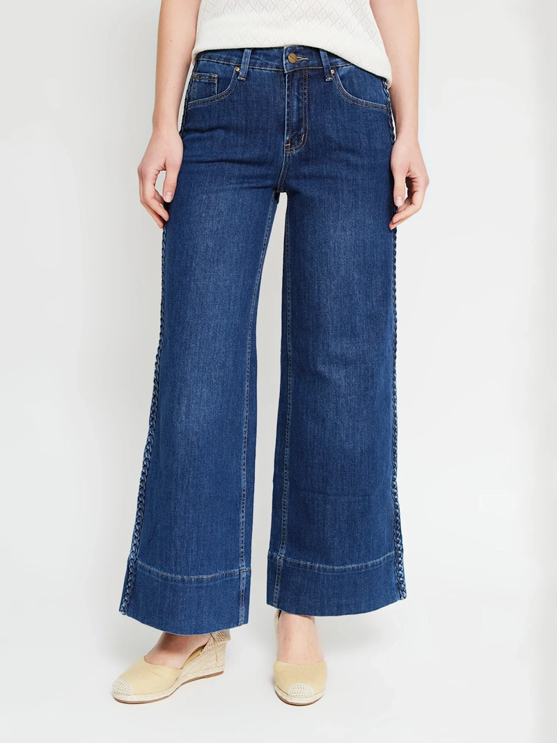 JEANS MUJER TATIENNE ALGODÓN BORDADO - 2