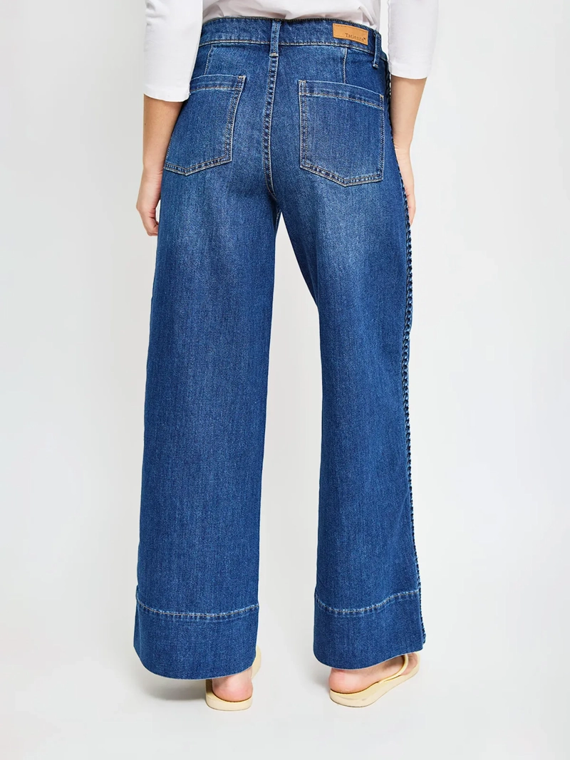 JEANS MUJER TATIENNE ALGODÓN REGULAR BORDADO - 6