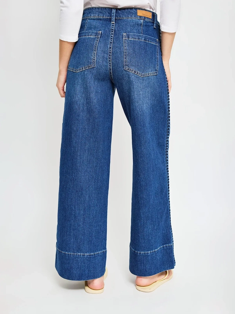 JEANS MUJER TATIENNE ALGODÓN REGULAR BORDADO - 6