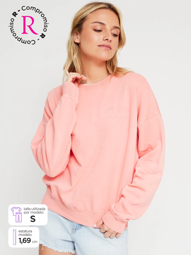POLERÓN MUJER AEROPOSTALE ALGODÓN  - 1