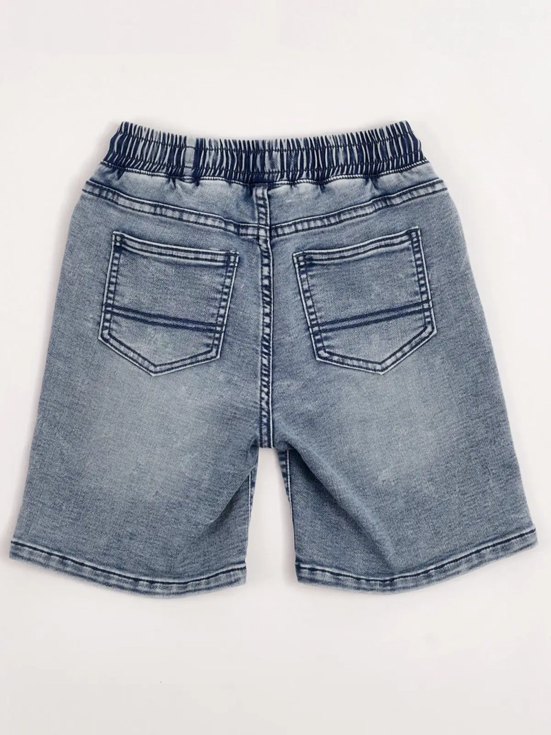 SHORT NIÑO HARVEST ALGODÓN DENIM - 4