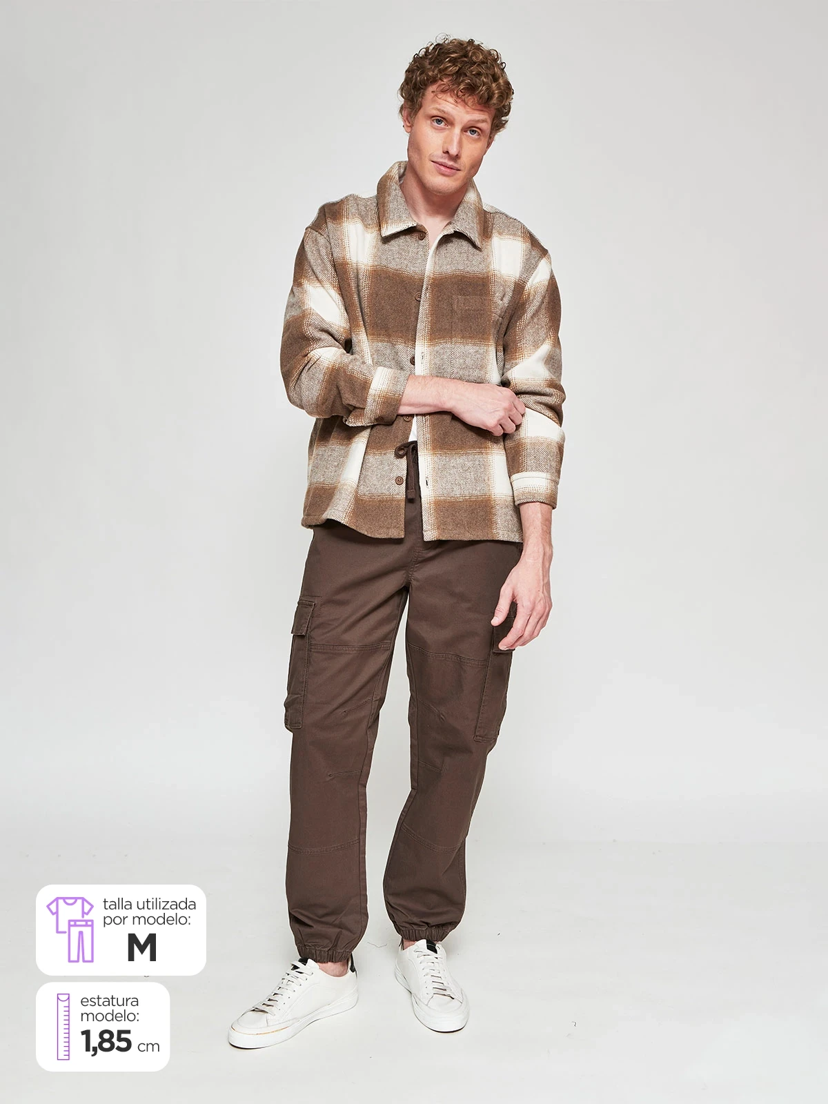 PANTALÓN HOMBRE INDEX ALGODÓN CARGO FIT - 1