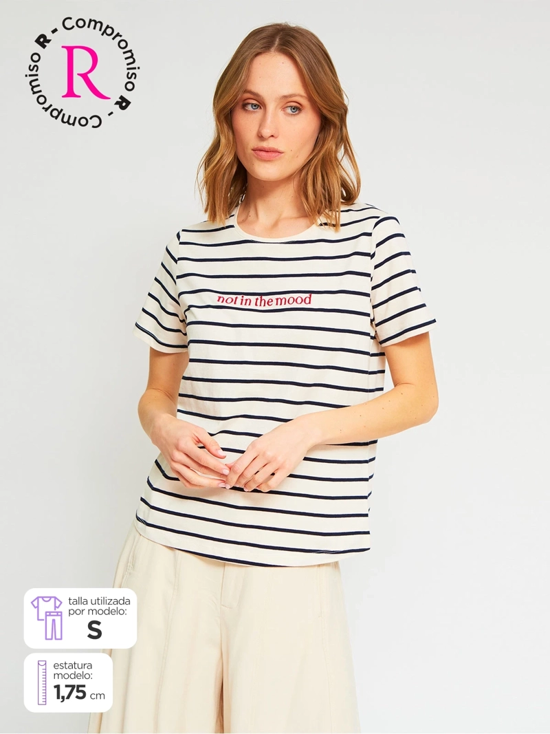POLERA MUJER MARQUIS ALGODÓN ESTAMPADA - 1