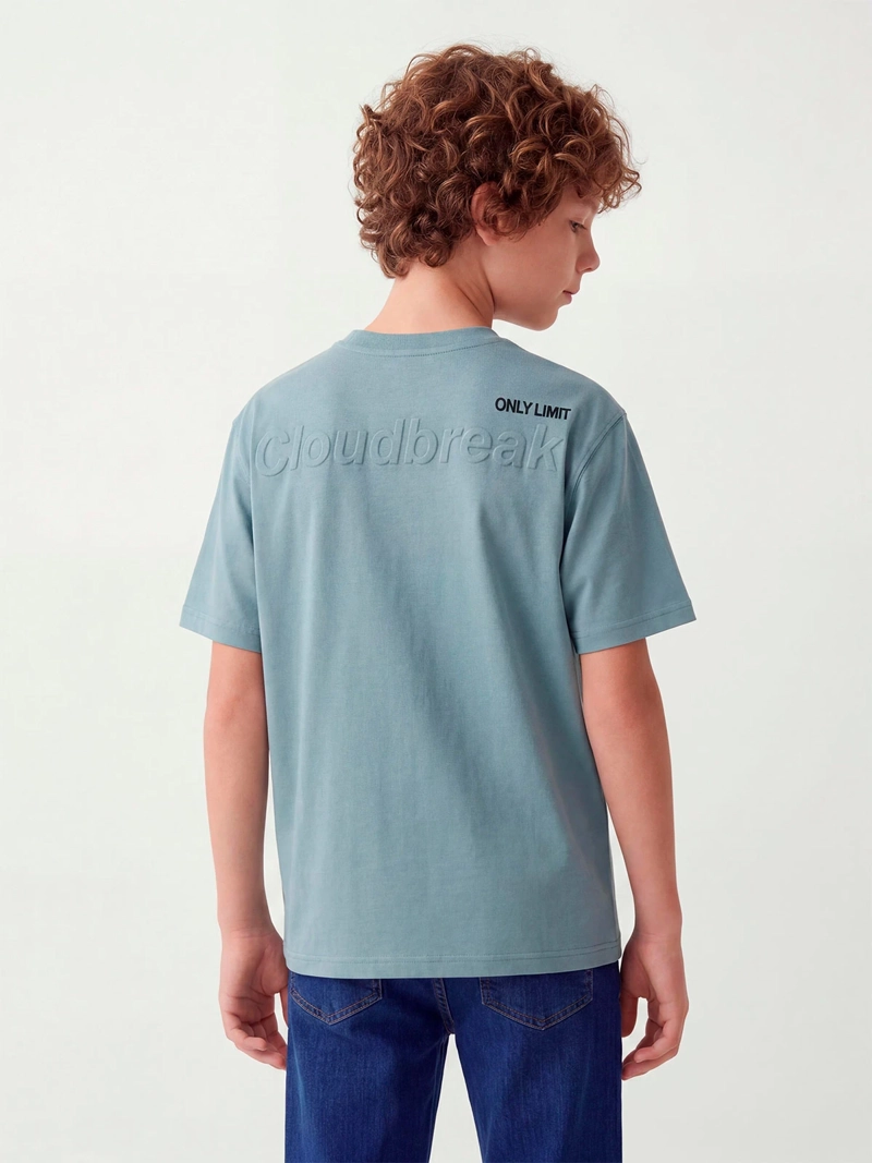 POLERA NIÑO CLOUDBREAK ALGODÓN MANGA CORTA - 2