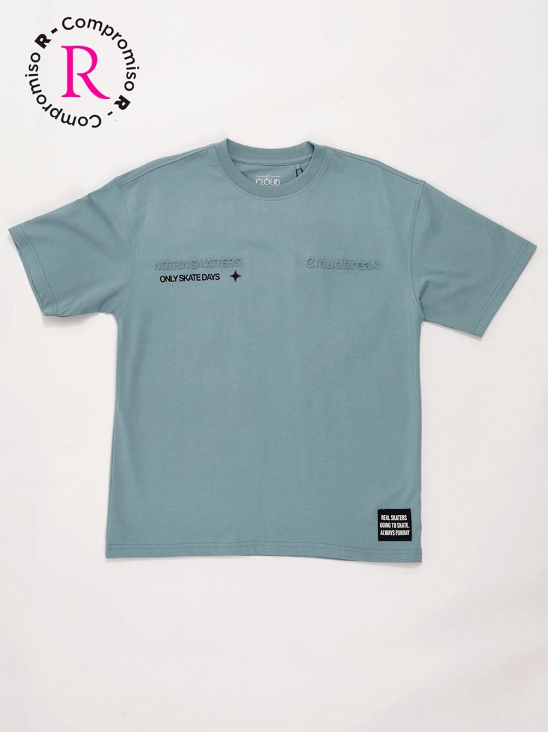 POLERA NIÑO CLOUDBREAK ALGODÓN MANGA CORTA - 3