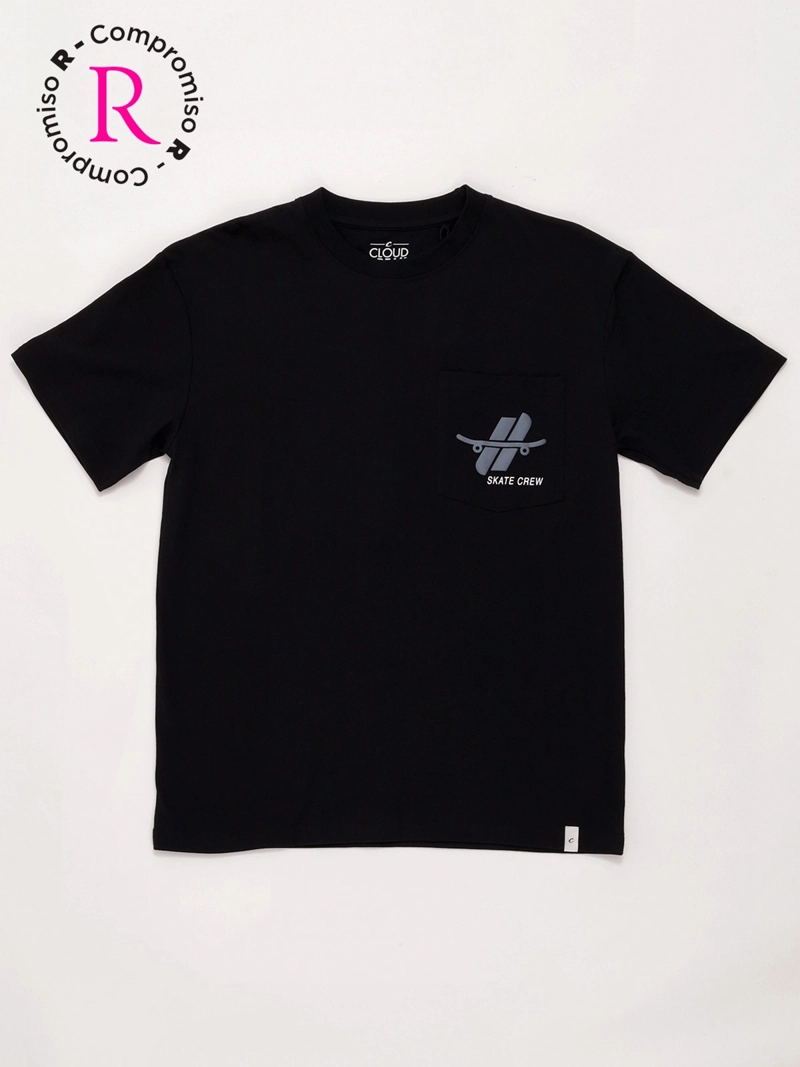 POLERA NIÑO CLOUDBREAK ALGODÓN MANGA CORTA - 3
