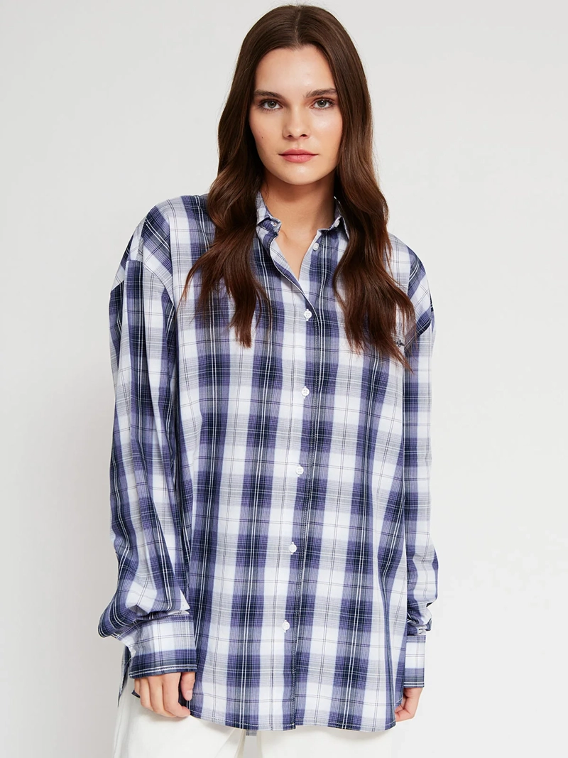 BLUSA MUJER PEPE JEANS ALGODÓN CAMISERA - 2