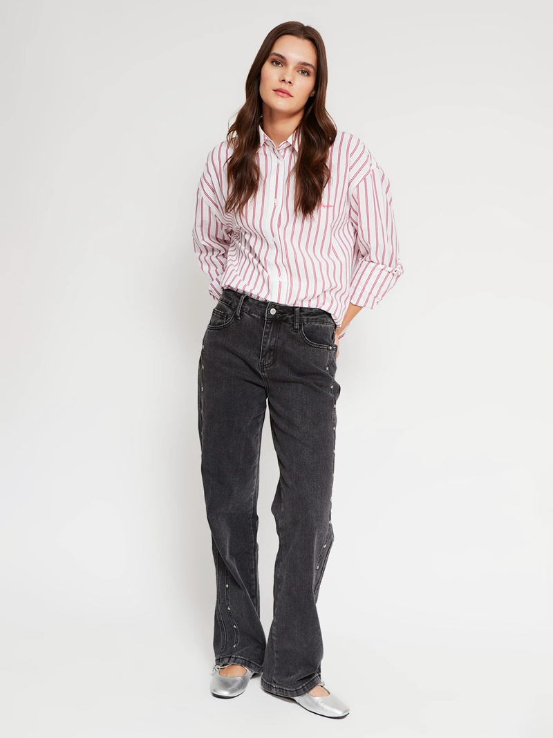BLUSA MUJER PEPE JEANS ALGODÓN CAMISERA - 5