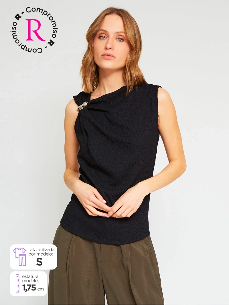 POLERA MUJER MARQUIS TEXTURA - 1
