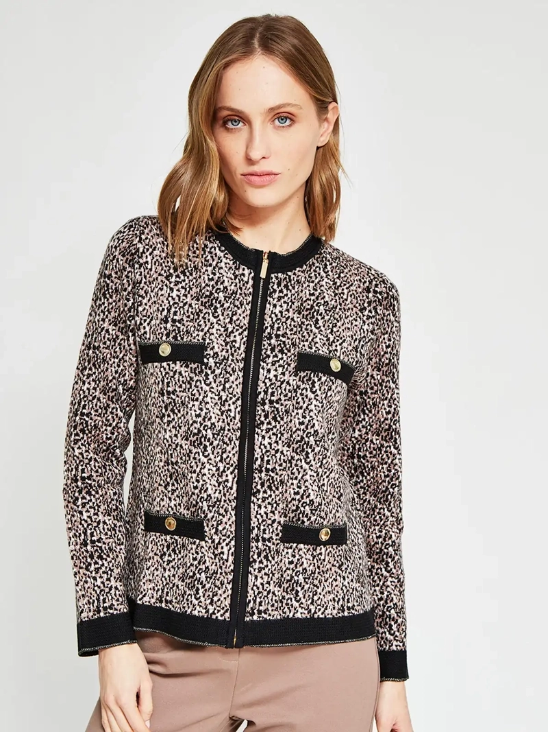 CARDIGAN MUJER CACHAREL CIERRE - 2