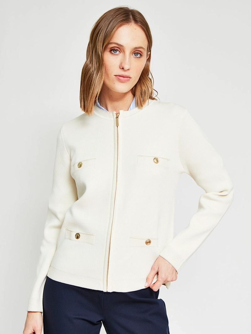 CARDIGAN MUJER CACHAREL CIERRE - 2