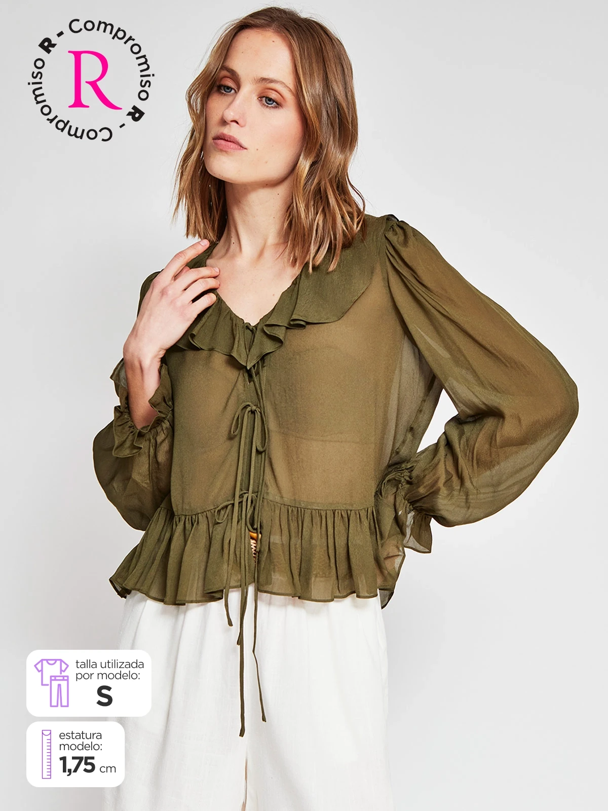 BLUSA MUJER MARQUIS LAZOS