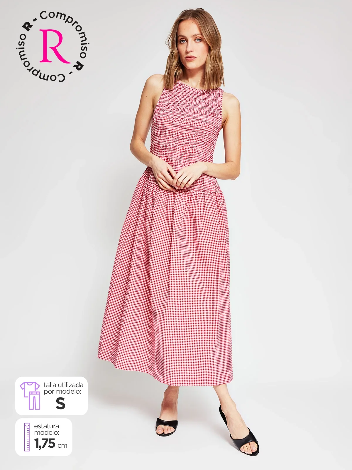 VESTIDO MUJER MARQUIS ALGODÓN VOLUMEN