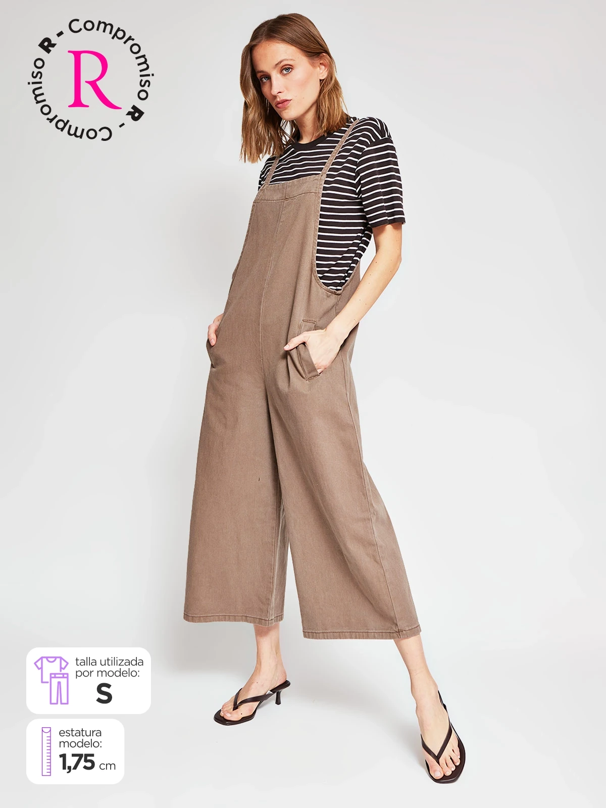 ENTERITO MUJER MARQUIS ALGODÓN DENIM - 1