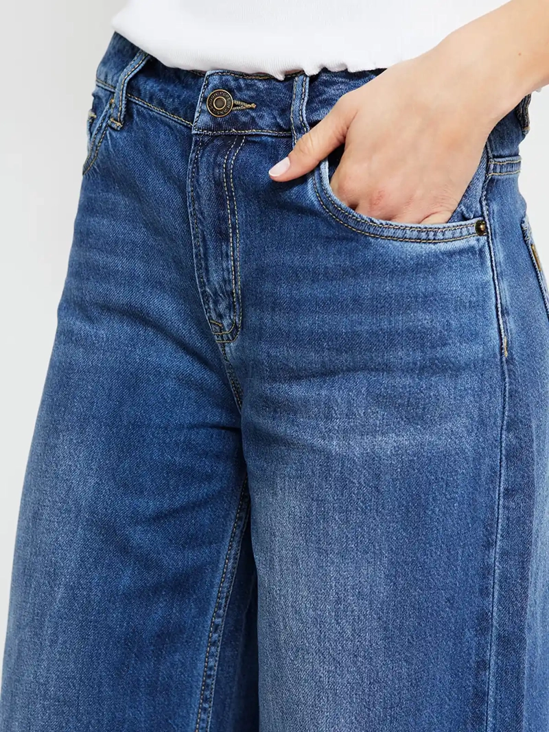 JEANS MUJER PEPE JEANS ALGODÓN WIDE LEG - 3