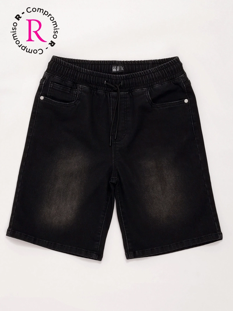 SHORT NIÑO CLOUDBREAK ALGODÓN DENIM - 3