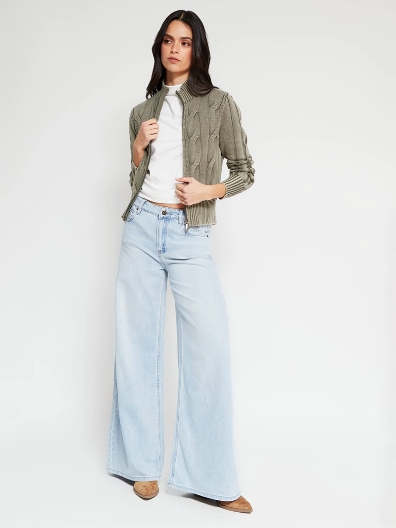 CHALECO MUJER BARBADOS ALGODÓN FULL ZIPPER - 5
