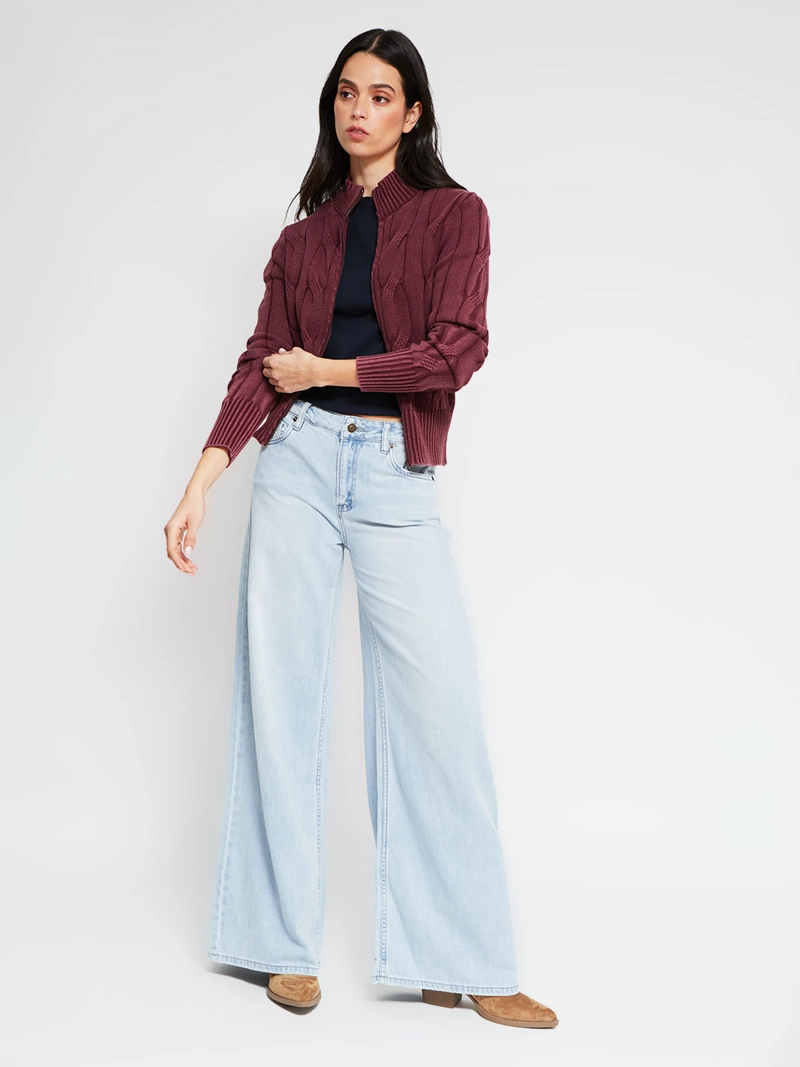 CHALECO MUJER BARBADOS ALGODÓN FULL ZIPPER - 5