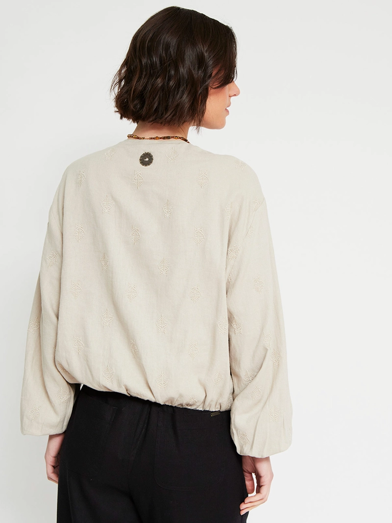 PANTALÓN MUJER TATIENNE LINO  - 2
