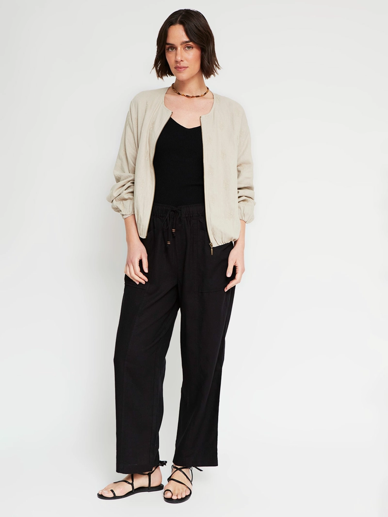 PANTALÓN MUJER TATIENNE LINO  - 4