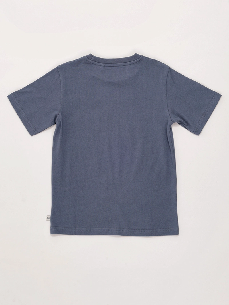 POLERA NIÑO HARVEST ALGODÓN MANGA CORTA - 4