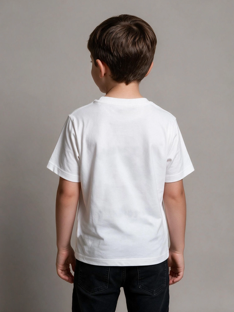 POLERA NIÑO HARVEST ALGODÓN MANGA CORTA - 2