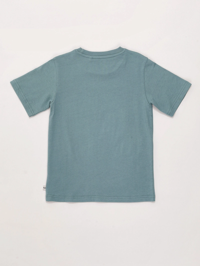 POLERA NIÑO HARVEST ALGODÓN MANGA CORTA - 4