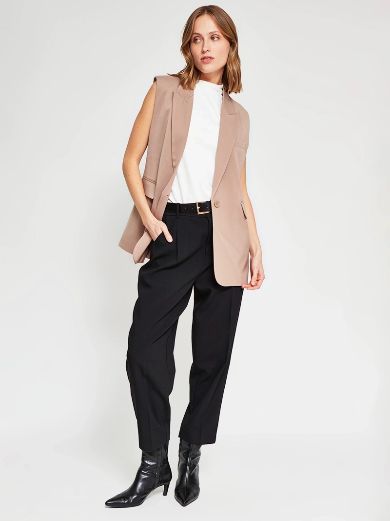 BLAZER MUJER MARQUIS SIN MANGAS - 4
